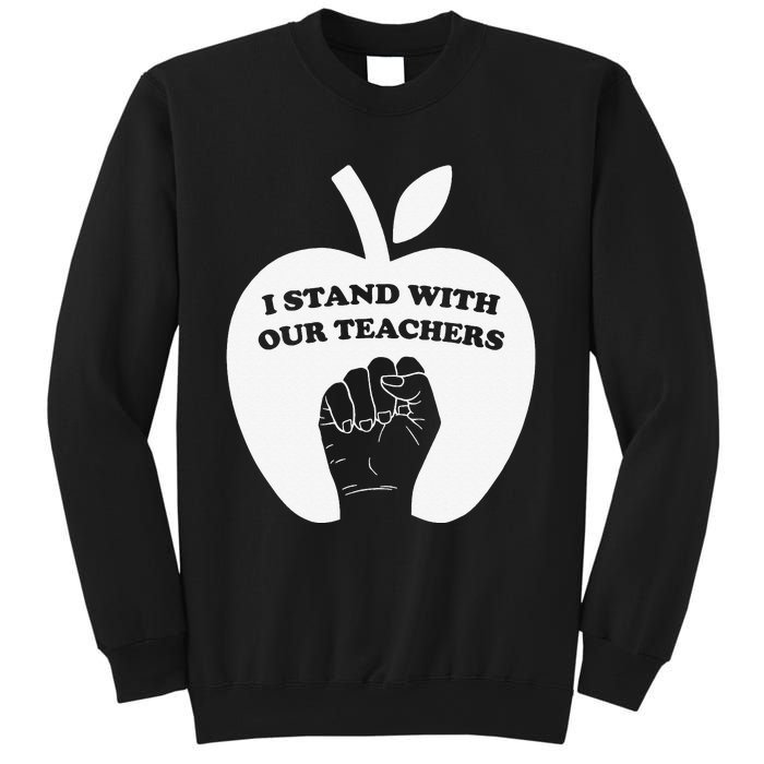 I Stand With Our Teachers & Stand Against Book Banning! Sweatshirt