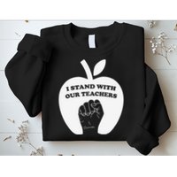 I Stand With Our Teachers & Stand Against Book Banning! Sweatshirt