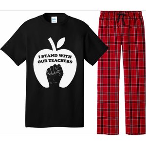 I Stand With Our Teachers & Stand Against Book Banning! Pajama Set