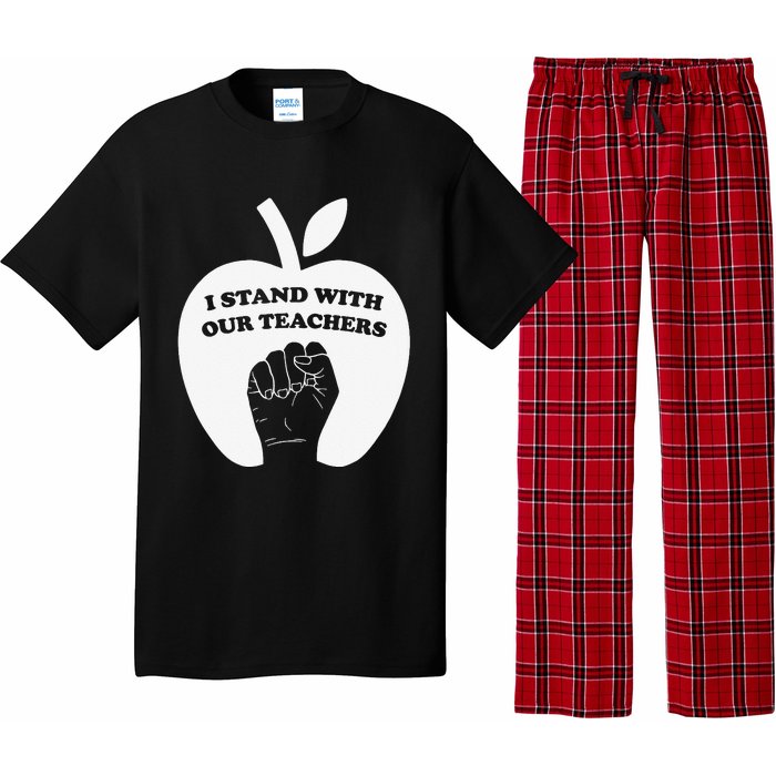 I Stand With Our Teachers & Stand Against Book Banning! Pajama Set