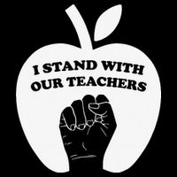 I Stand With Our Teachers & Stand Against Book Banning! 16 in Basic Backpack