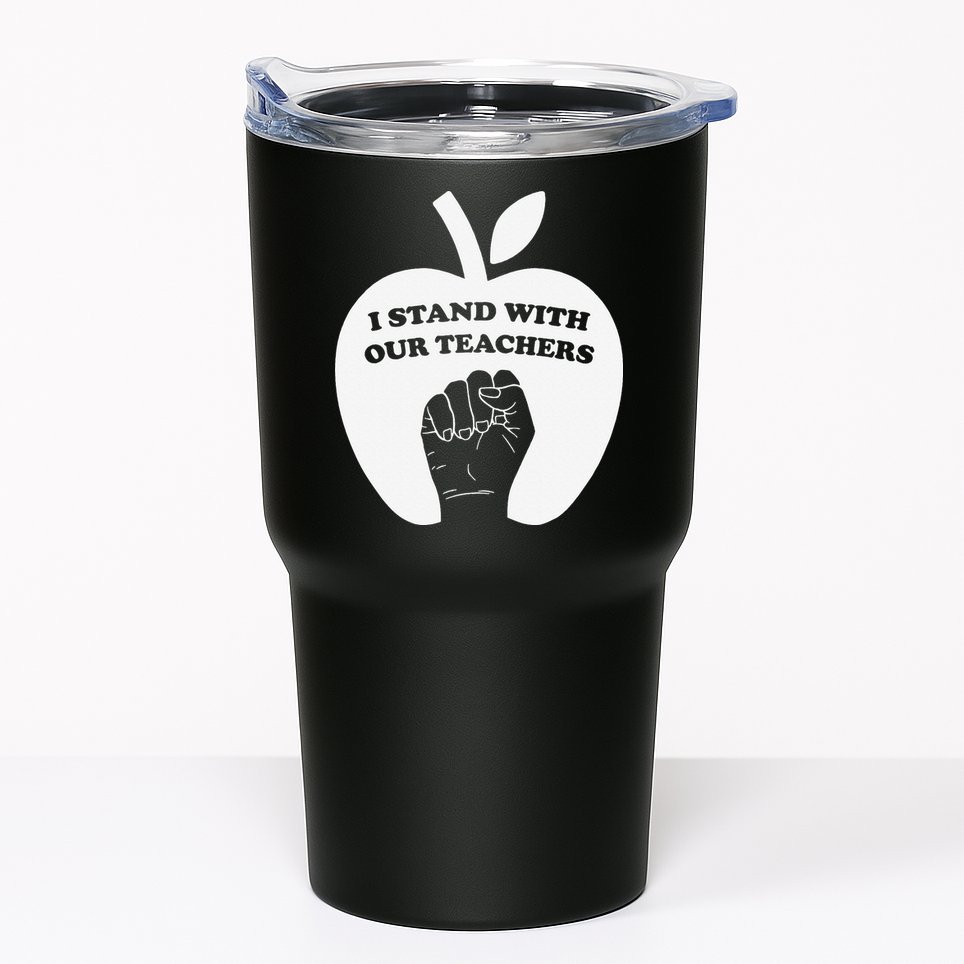 I Stand With Our Teachers & Stand Against Book Banning! Tumbler