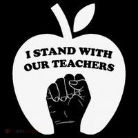 I Stand With Our Teachers & Stand Against Book Banning! Magnet