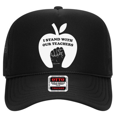 I Stand With Our Teachers & Stand Against Book Banning! Trucker Hat