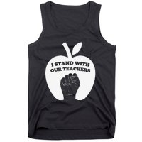 I Stand With Our Teachers & Stand Against Book Banning! Tank Top