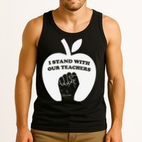 I Stand With Our Teachers & Stand Against Book Banning! Tank Top
