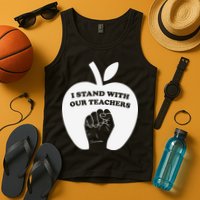 I Stand With Our Teachers & Stand Against Book Banning! Tank Top