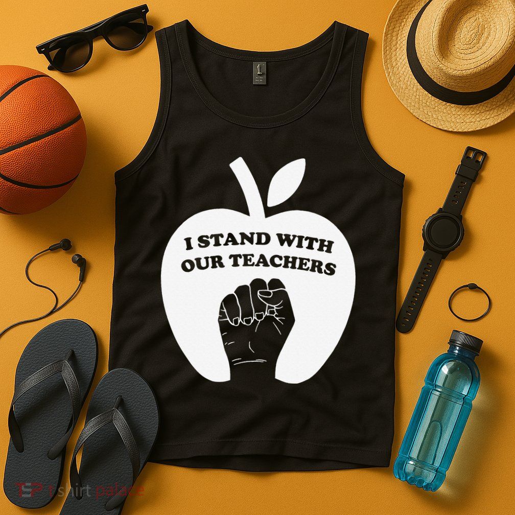 I Stand With Our Teachers & Stand Against Book Banning! Tank Top