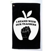 I Stand With Our Teachers & Stand Against Book Banning! Golf Towel