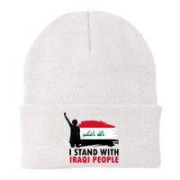 I Stand With Iraqi People Support Iraq Knit Cap Winter Beanie