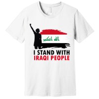 I Stand With Iraqi People Support Iraq Premium T-Shirt
