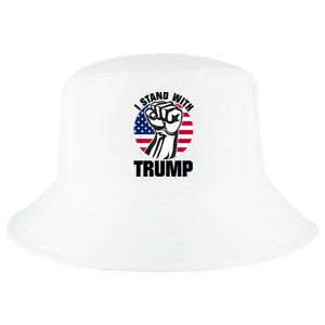 I Stand With President Trump MaraLago Trump Support Cool Comfort Performance Bucket Hat