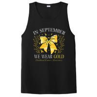 In September We Wear Gold Childhood Cancer Awareness Gift PosiCharge Competitor Tank