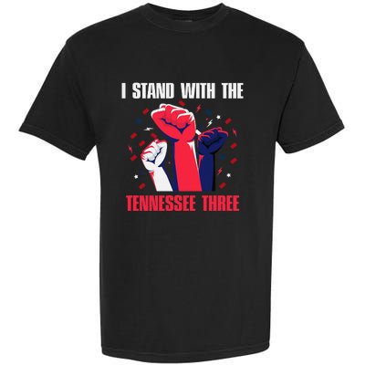 I Stand With the Tennessee Three Tennessee Home State Fan Garment-Dyed Heavyweight T-Shirt