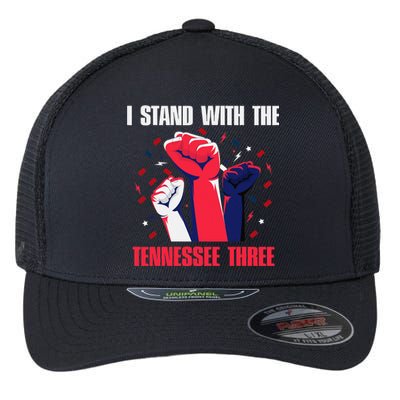 I Stand With the Tennessee Three Tennessee Home State Fan Flexfit Unipanel Trucker Cap