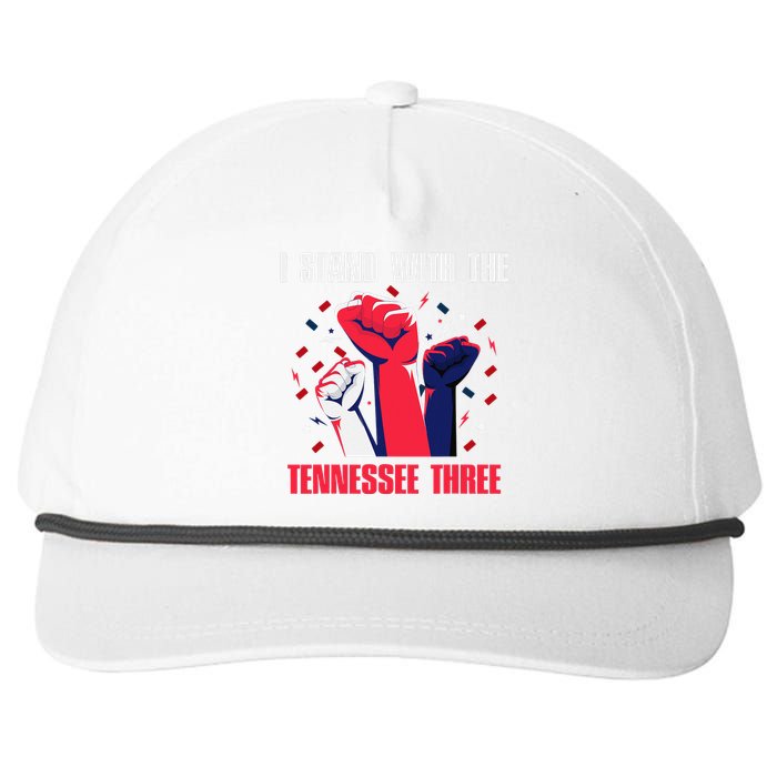 I Stand With the Tennessee Three Tennessee Home State Fan Snapback Five-Panel Rope Hat