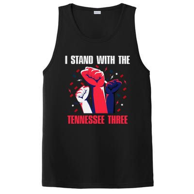 I Stand With the Tennessee Three Tennessee Home State Fan PosiCharge Competitor Tank