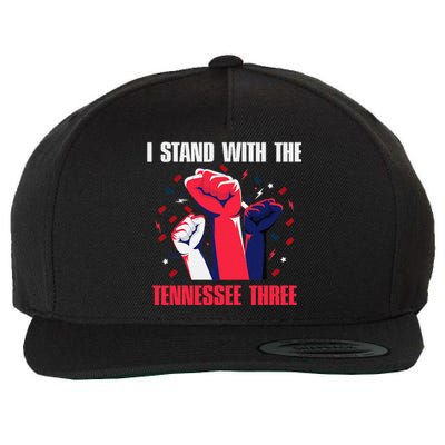 I Stand With the Tennessee Three Tennessee Home State Fan Wool Snapback Cap