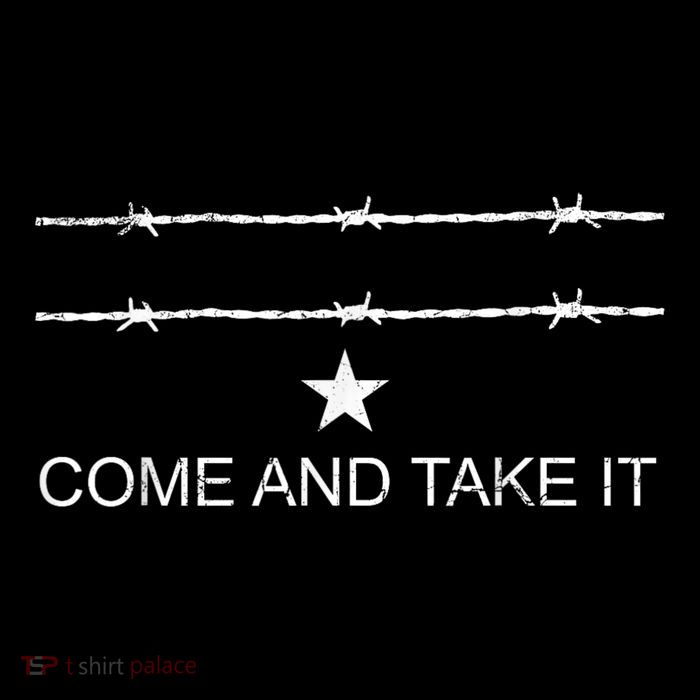 I Stand With Texas Razor Wire Come And Take It Performance Shirt