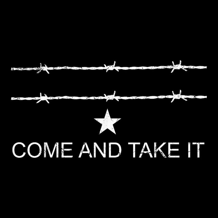 I Stand With Texas Razor Wire Come And Take It T-Shirt