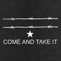 I Stand With Texas Razor Wire Come And Take It 25L Jumbo Tote
