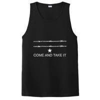 I Stand With Texas Razor Wire Come And Take It PosiCharge Competitor Tank