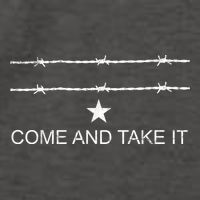 I Stand With Texas Razor Wire Come And Take It Vector Backpack