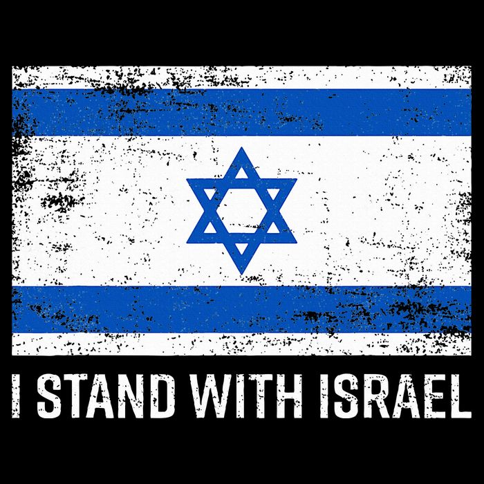 I Stand With Israel  Israeli Flag Jewish Star Of David  Impact Tech Backpack