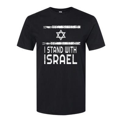 I Stand With Israel  Softstyle® CVC T-Shirt