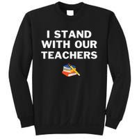 I Stand With Our Teachers & Stand Against Book Banning! Sweatshirt