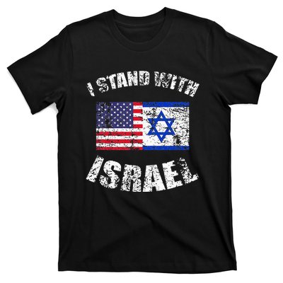 I Stand With Israel My Support Israel Flag Pride T-Shirt