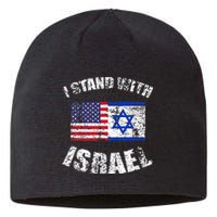 I Stand With Israel My Support Israel Flag Pride Sustainable Beanie