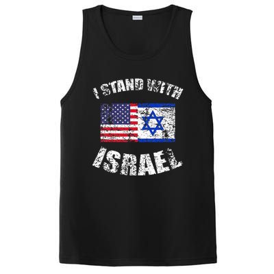 I Stand With Israel My Support Israel Flag Pride PosiCharge Competitor Tank