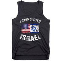 I Stand With Israel My Support Israel Flag Pride Tank Top