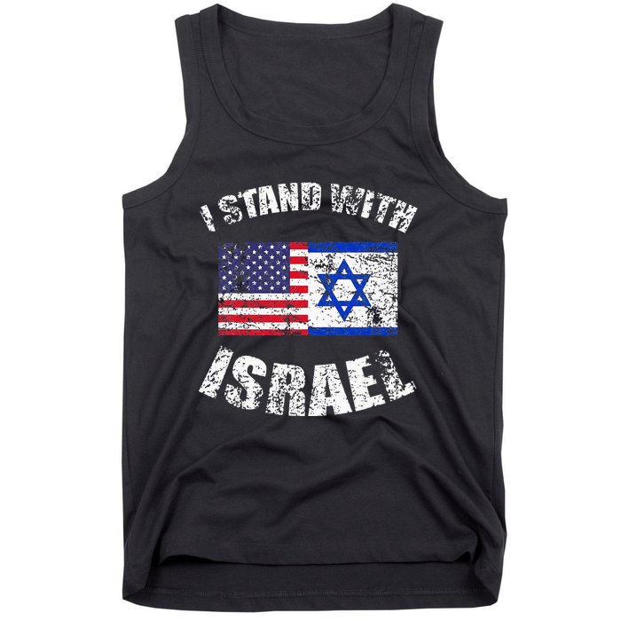 I Stand With Israel My Support Israel Flag Pride Tank Top