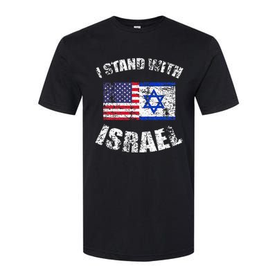 I Stand With Israel My Support Israel Flag Pride Softstyle CVC T-Shirt