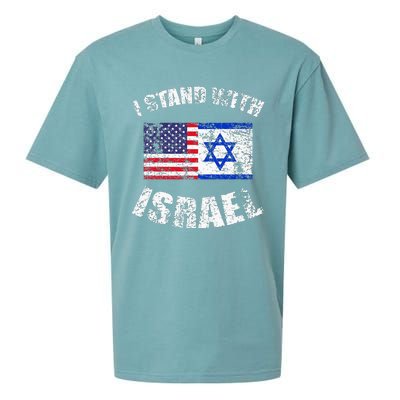 I Stand With Israel My Support Israel Flag Pride Sueded Cloud Jersey T-Shirt