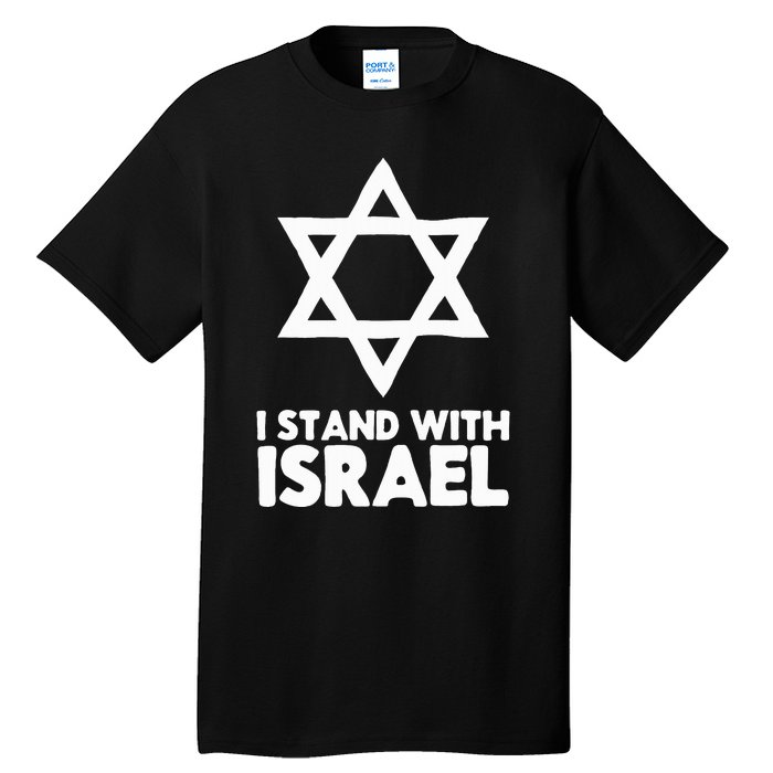 I Stand With Israel Jewish NonDistressed Vintage Gift Idea  Tall T-Shirt