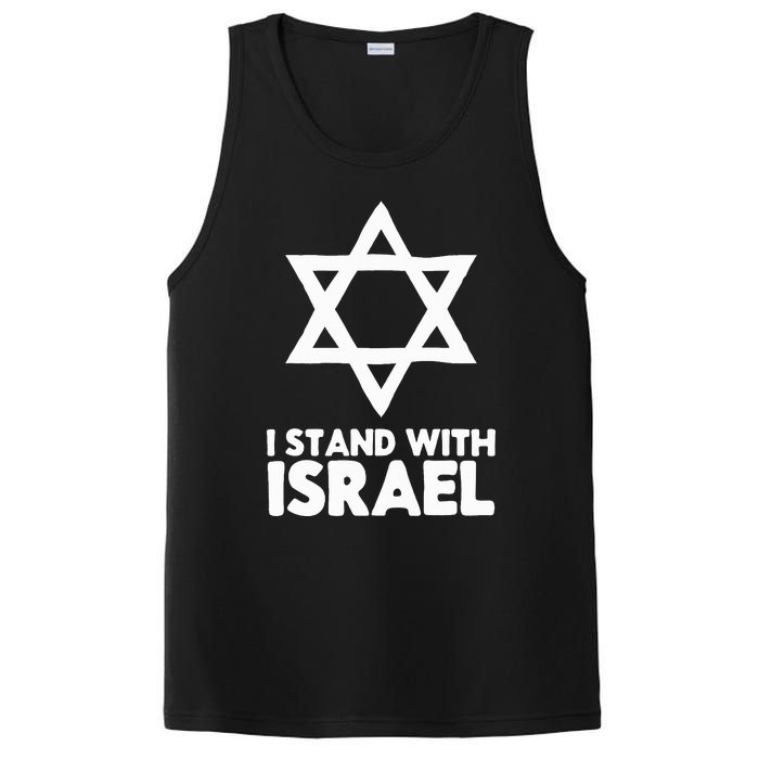 I Stand With Israel Jewish NonDistressed Vintage Gift Idea  PosiCharge Competitor Tank