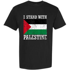 I Stand With Palestine Palestinian Flag Palestine Pride Garment-Dyed Heavyweight T-Shirt