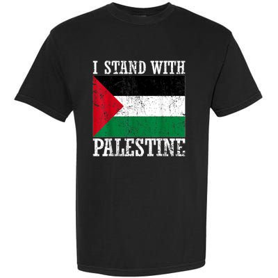 I Stand With Palestine Palestinian Flag Palestine Pride Garment-Dyed Heavyweight T-Shirt