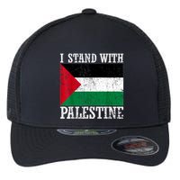 I Stand With Palestine Palestinian Flag Palestine Pride Flexfit Unipanel Trucker Cap