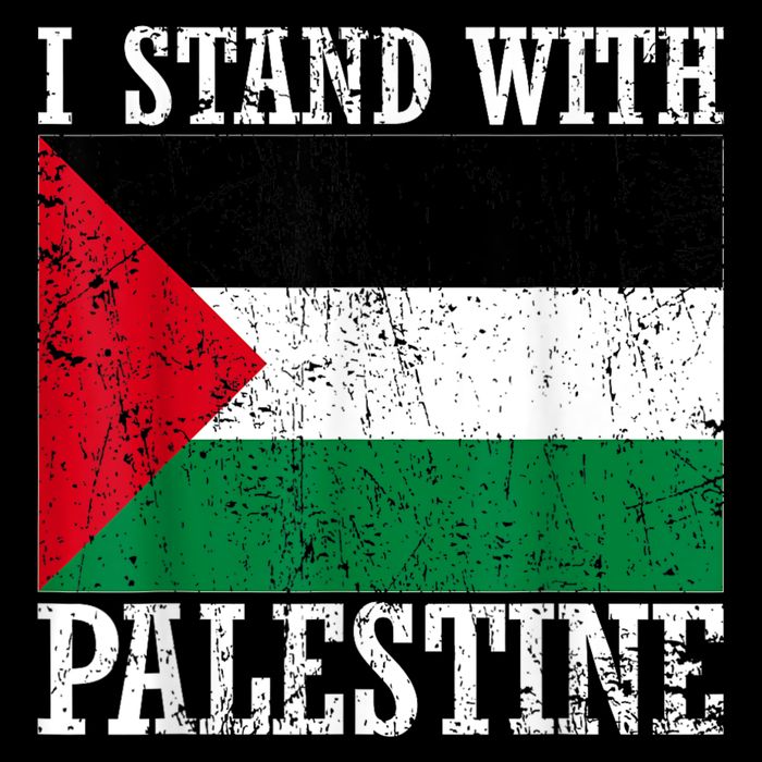 I Stand With Palestine Palestinian Flag Palestine Pride Flexfit Unipanel Trucker Cap