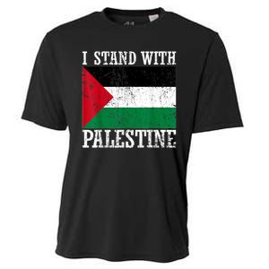 I Stand With Palestine Palestinian Flag Palestine Pride Cooling Performance Crew T-Shirt