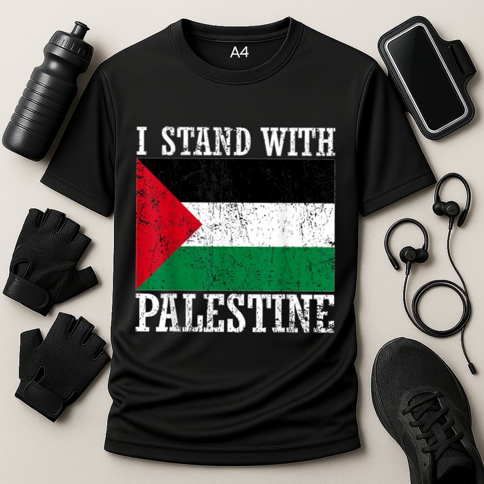 I Stand With Palestine Palestinian Flag Palestine Pride Performance Shirt