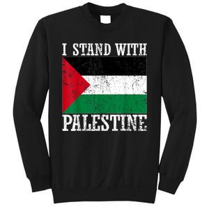 I Stand With Palestine Palestinian Flag Palestine Pride Sweatshirt