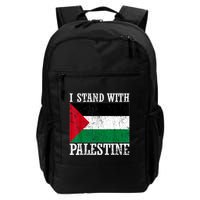 I Stand With Palestine Palestinian Flag Palestine Pride Backpack