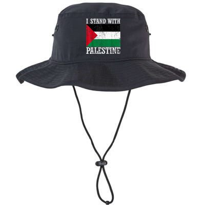 I Stand With Palestine Palestinian Flag Palestine Pride Legacy Cool Fit Booney Bucket Hat