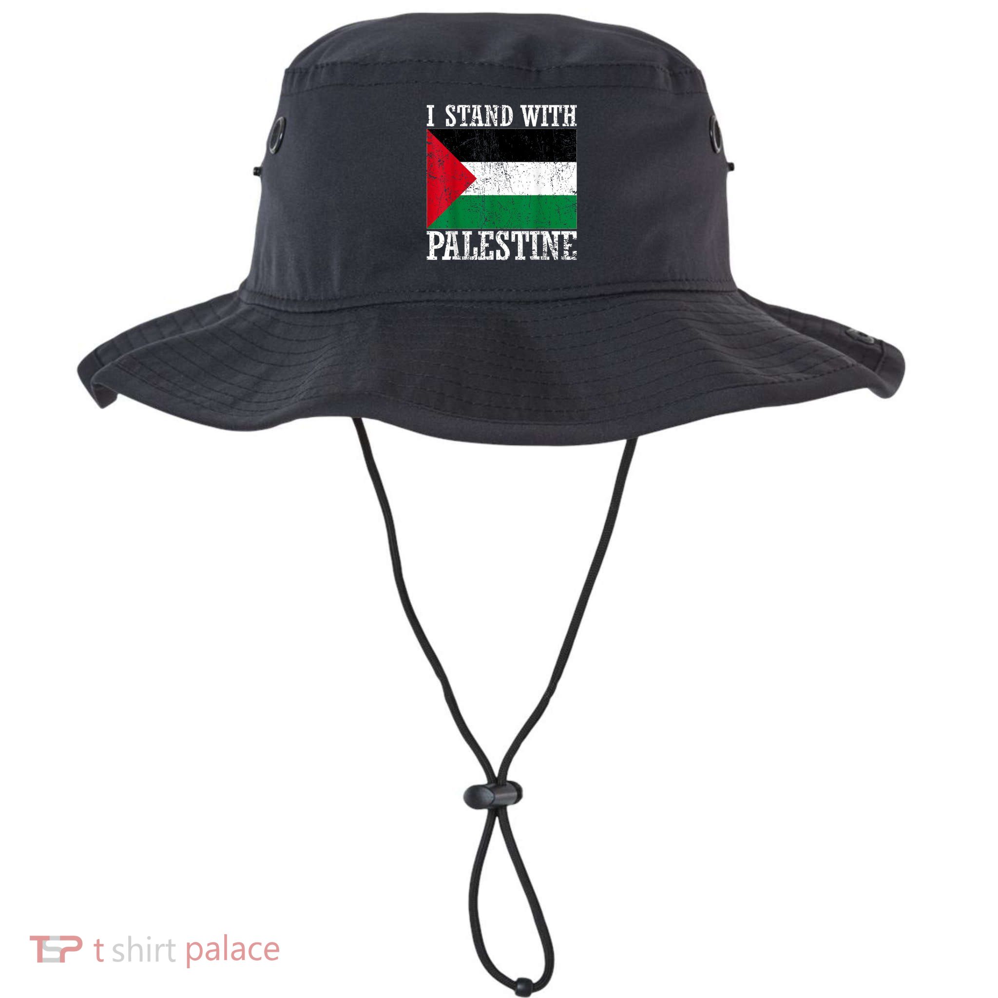 I Stand With Palestine Palestinian Flag Palestine Pride Bucket Hat