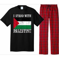 I Stand With Palestine Palestinian Flag Palestine Pride Pajama Set